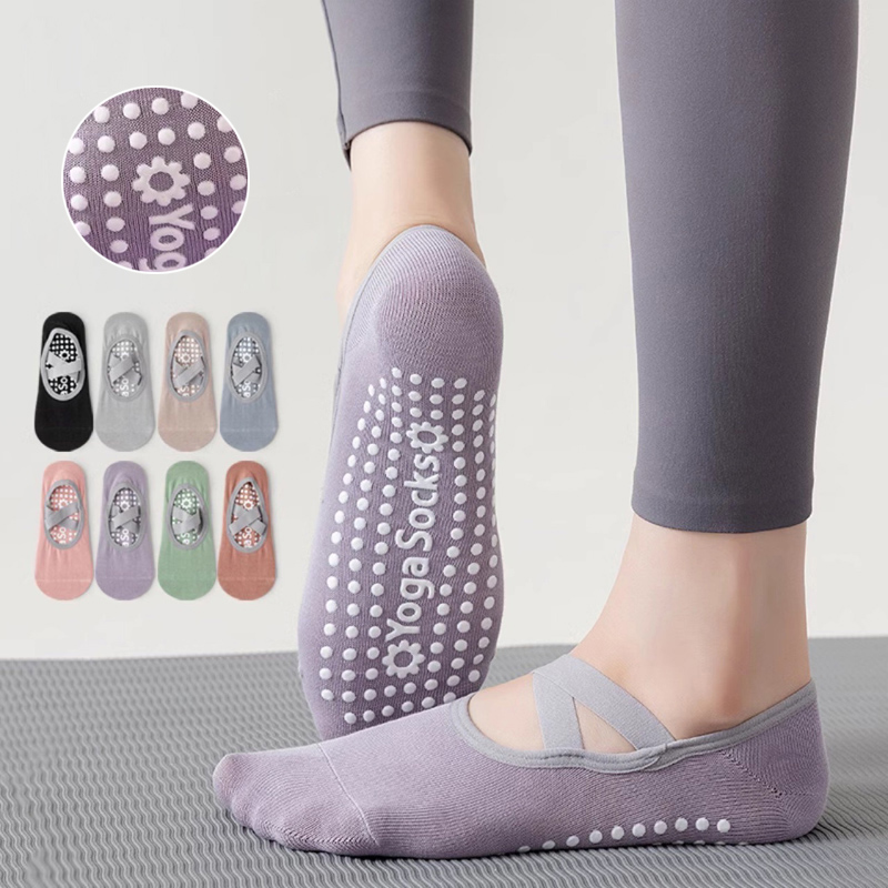 Pilate Yoga Workout - Atmungsaktive Handtuch Unten Yoga Socken Frauen