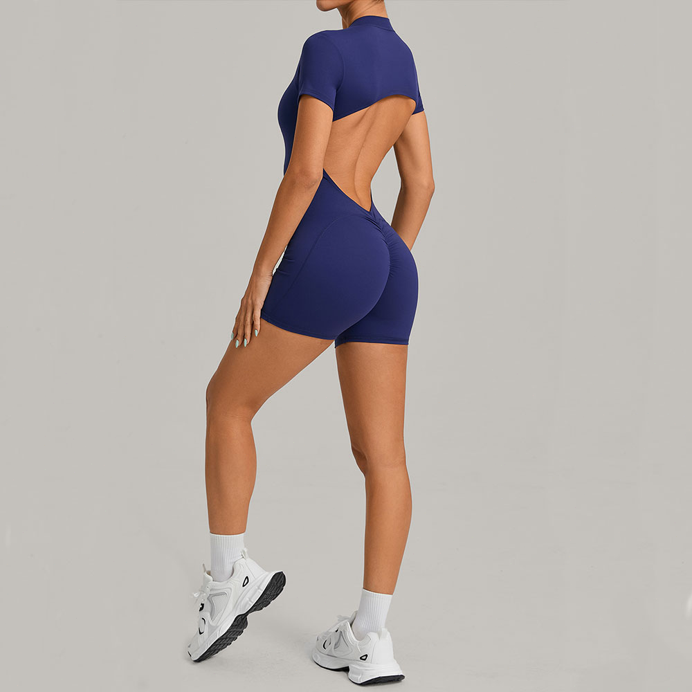 Pilates Yoga One - Einteiliger Yoga-Sportanzug für Damen, schmal geschnitten,