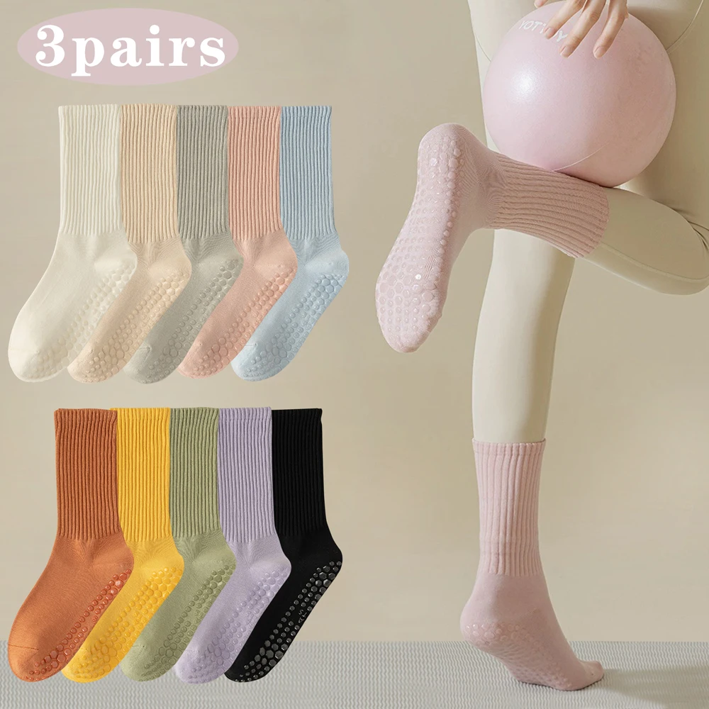 3 Paar Baumwoll-Yoga-Socken mi – Medias Para Pilates Y Yoga Bewertung und Preis