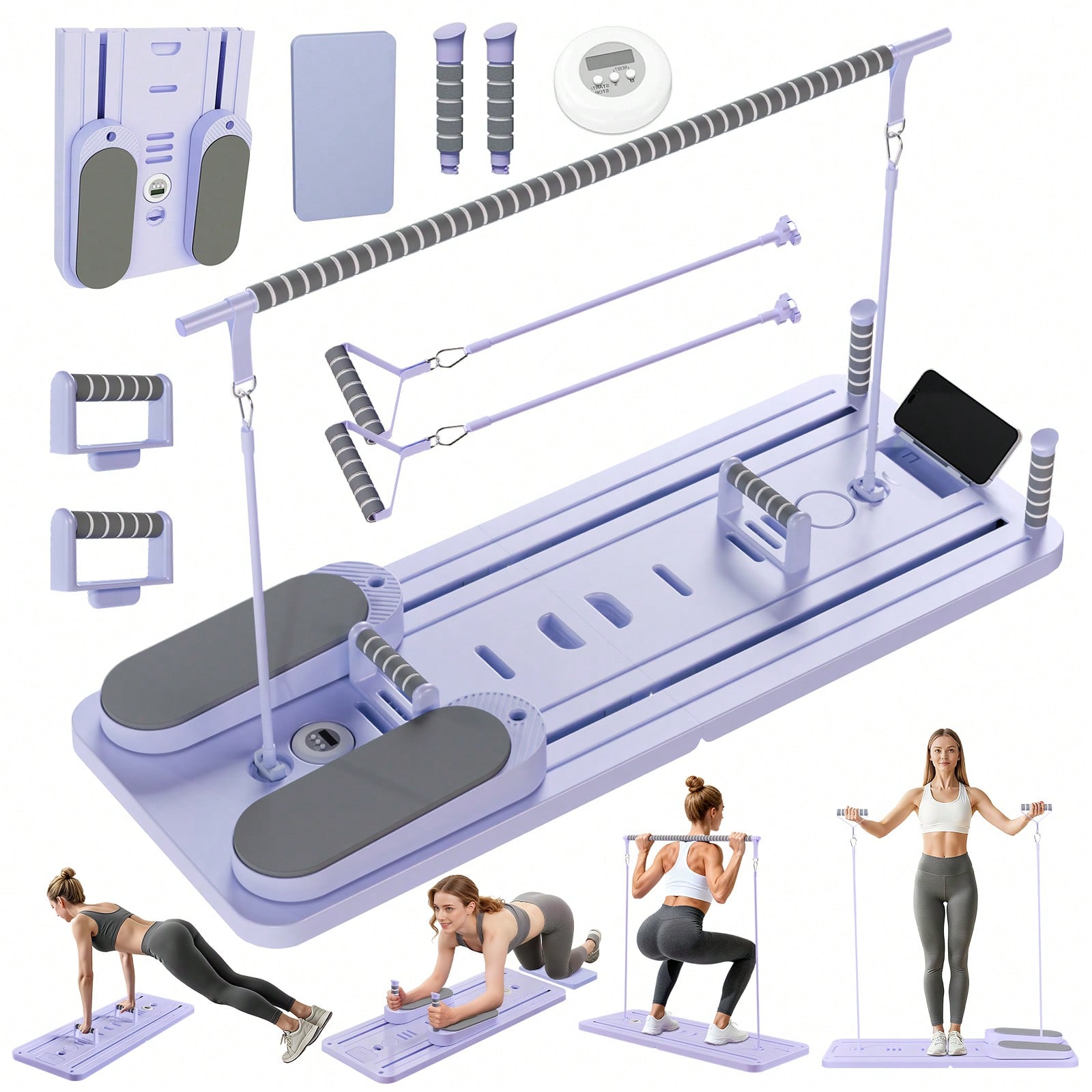 Pilates-Reformer mit Stange, P – Pilates & Yoga Vida Bewertung und Preis