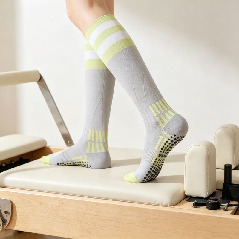 Knielange Yoga-Socken für Dame – Medias Para Pilates Y Yoga Bewertung und Preis