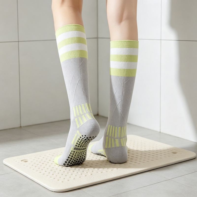 Knielange Yoga-Socken für Dame – Medias Para Pilates Y Yoga Bewertung und Preis