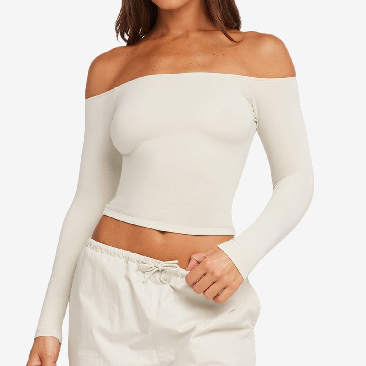 Damen Yoga-Shirt Off-Shoulder  – Pilate Yoga Workout Bewertung und Preis