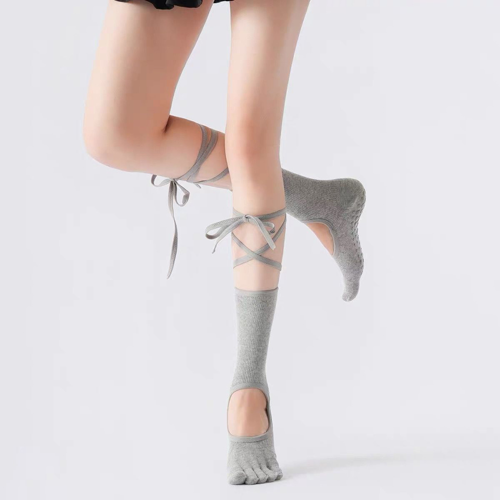 Ballerina-Yoga-Socken mit Schn – Pilates & Yoga Vida Bewertung und Preis