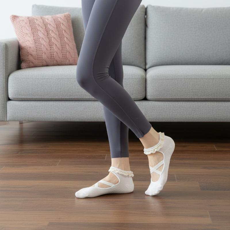 1 Paar Niedliche Spitzen-Pilat – Pilates & Yoga Vida Bewertung und Preis