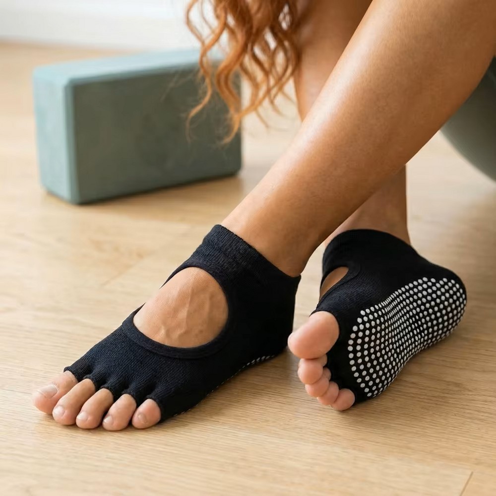 Rückenfreie Fünf-Zehen-Yoga-So – Medias Para Pilates Y Yoga Bewertung und Preis