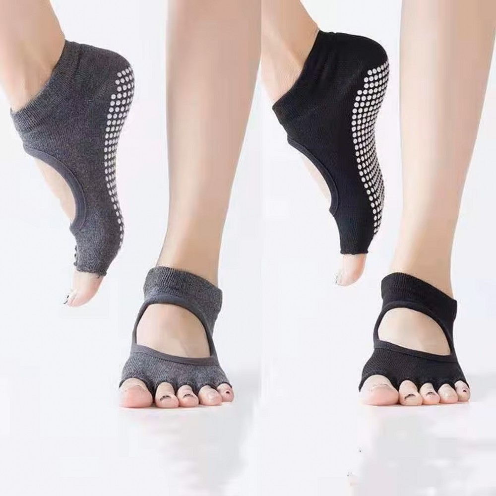 Rückenfreie Fünf-Zehen-Yoga-So – Medias Para Pilates Y Yoga Bewertung und Preis